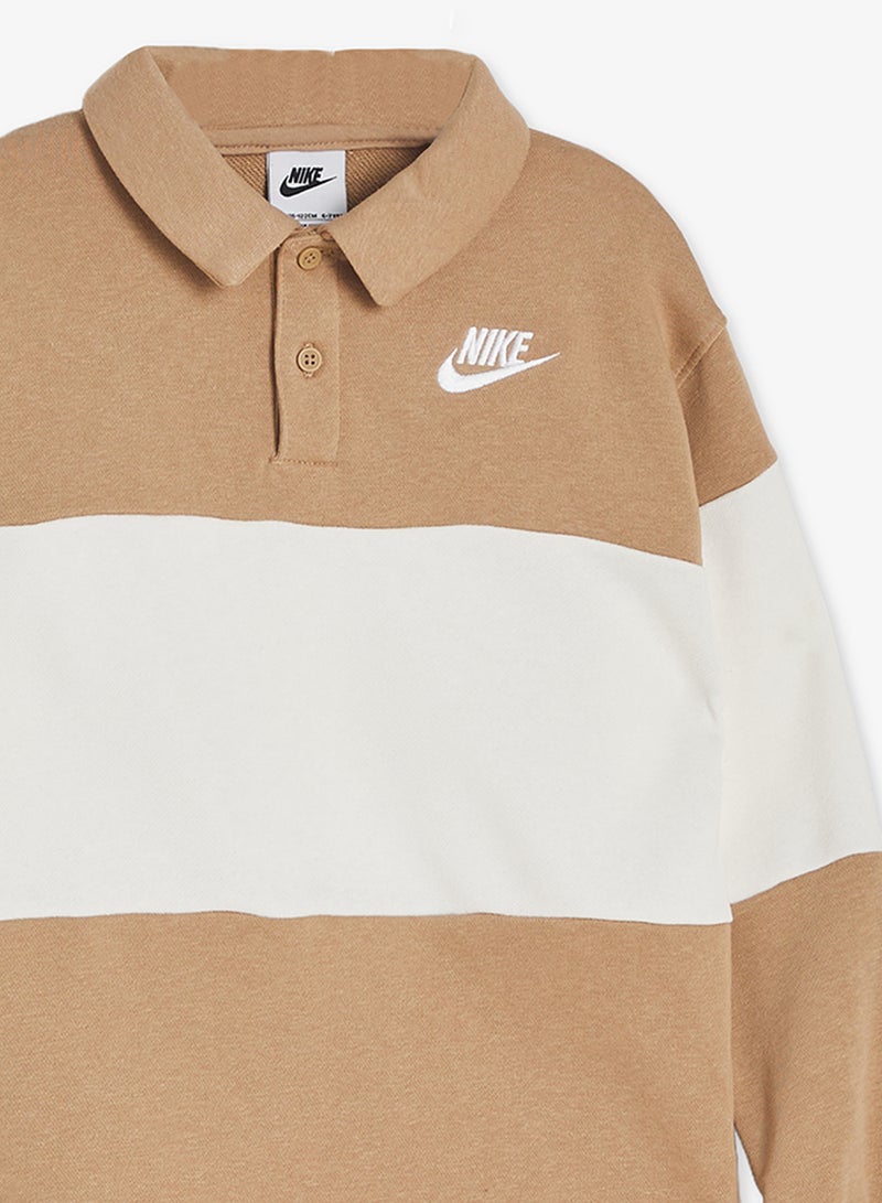 Nike Kids Nkn Club Rugby Polo - Image 3